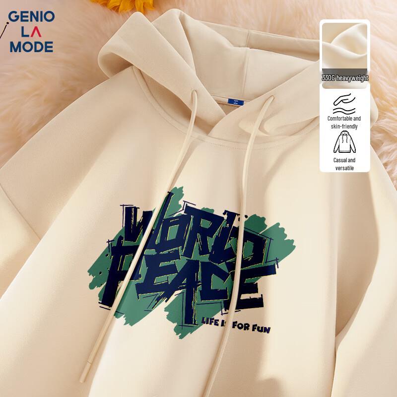 GENIOLAMODE Men's Autumn Hooded Sweatshirt