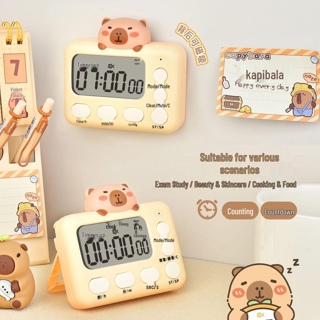 Children's Study Timer & Alarm Clock with Self-Discipline Reminder