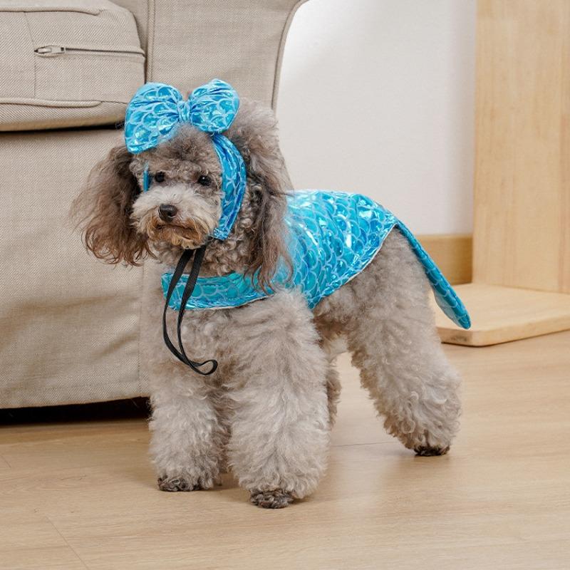 Mermaid Accessories, Small Dogs, Cat and Dog Clothes, Cute Little Dog Clothing, Autumn and Winter Clothing, Pet Clothes