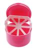 Dentist Denture Box Care Bath Box Cleaning False Teeth Storage Box Tooth Case Oral Retainer Case with Hanging Net Container