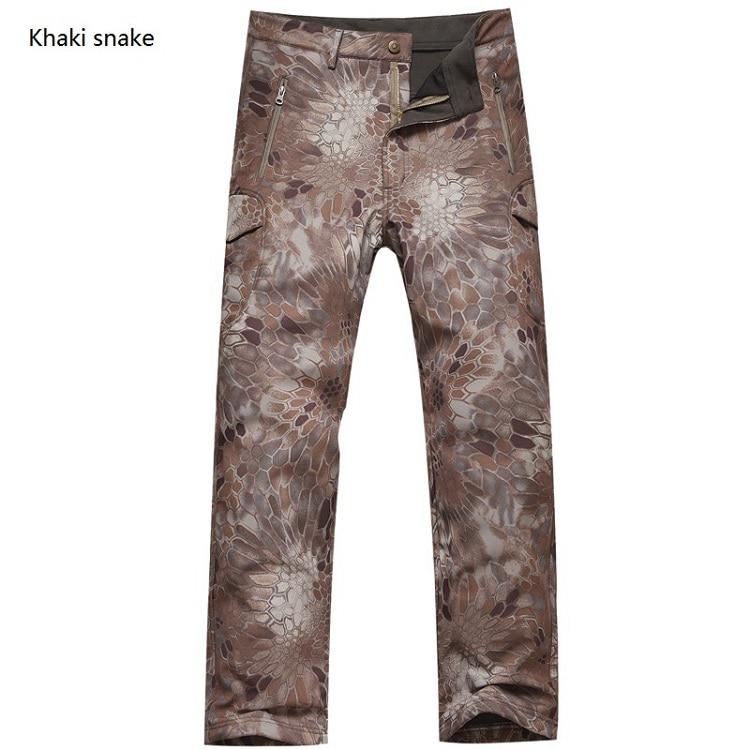 Warm Camo Army Fleece Pants 