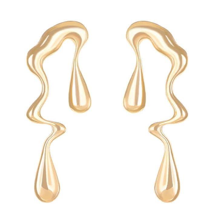 Abstract Drip Design Earrings in Trendy and Modern Look | gift for her,gifts for womens & gilrls