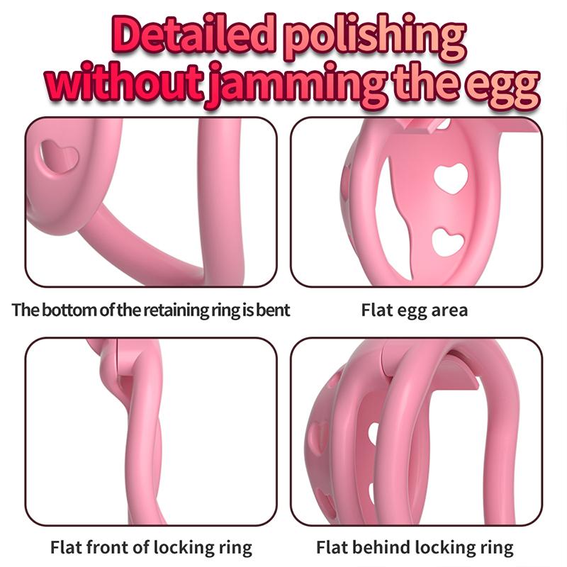 Male Chastity Cage Penis Ring Cock Cage Fetish Sissy Adult Fetish Gear Male Urethral Train Chastity Device Sex Toys for Men Gay