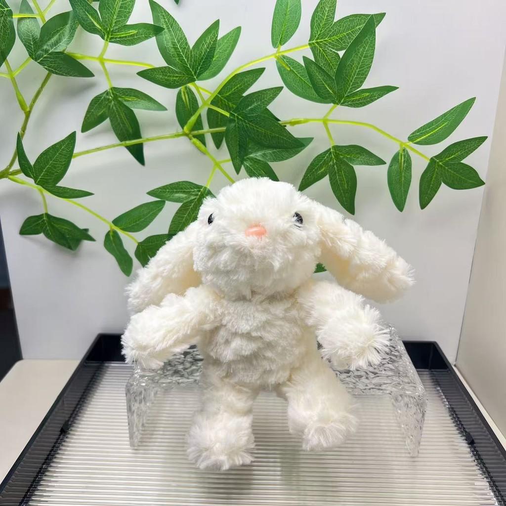 Bunny Fluffy Plush Keychain Soft Material Perfect For Gifts And Decorations