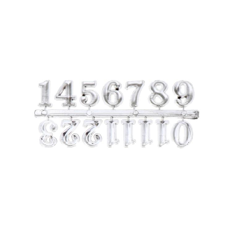 DIY Clock Number Arabic Roman Numerals Digital Clocks Needle Hands Clock Sticker