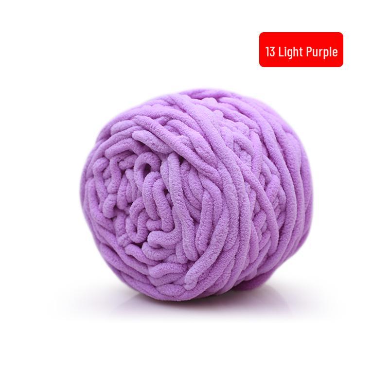 Ice Bar Chunky Soft Yarn for Hand-Knitted Scarves, Crochet Hooks, Slippers, and DIY Projects for Men and Women