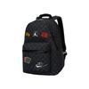 Jordan Monogram Series Checkerboard Badge Backpack Unisex backpack Blue Black JD2543010AD-001
