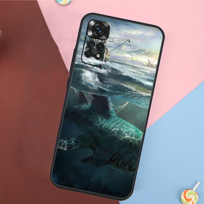 

Рыболовные снасти Чехол для рыбы для Xiaomi Redmi Note 14 13 Pro 12 11 9 10 9S 10S 11S 12S Redmi 14C 10C 12C 13C Чехол Redmi Note 9
