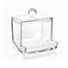 Portable Acrylic Cotton Holder Storage Box Swabs Storage  Transparent Makeup Cotton Pad Cosmetic Container Jewelry  Rganizer Box