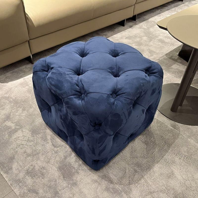 Nordic Stool Living Room Sofa Side Footrest Modern Bedroom Dressing Table Stool Hall Entrance Footrest Home Decoration Furniture