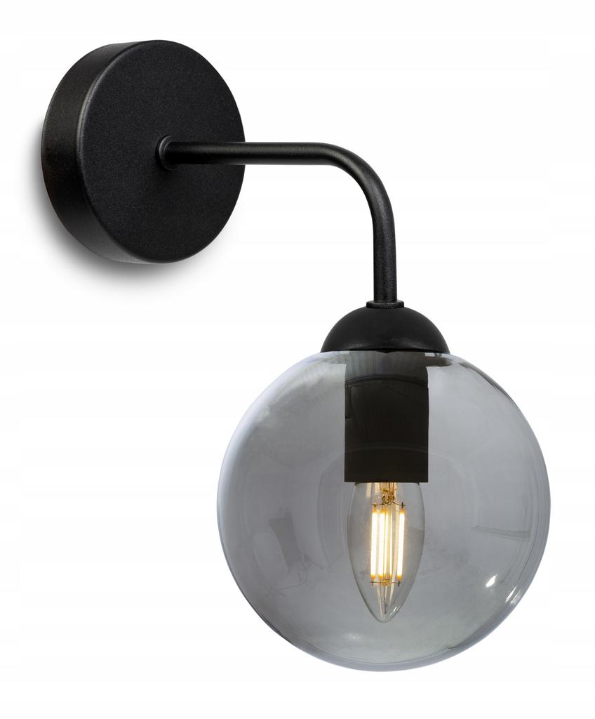 ELEGANT GLASS BALL WALL LAMP SELECTION LED