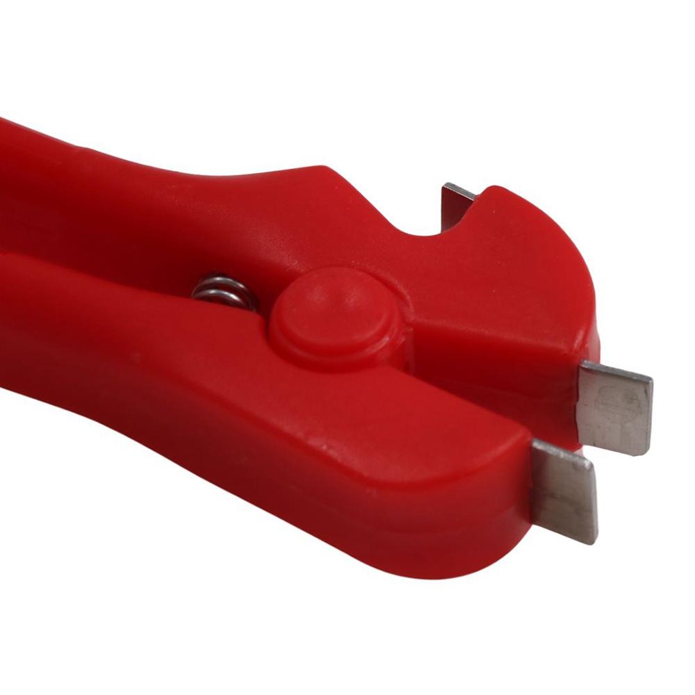 Plastic Handle Blood Clam Clip with Bottle Opener Nuts Pliers Crab Oyster Scallop Opener  Shellfish