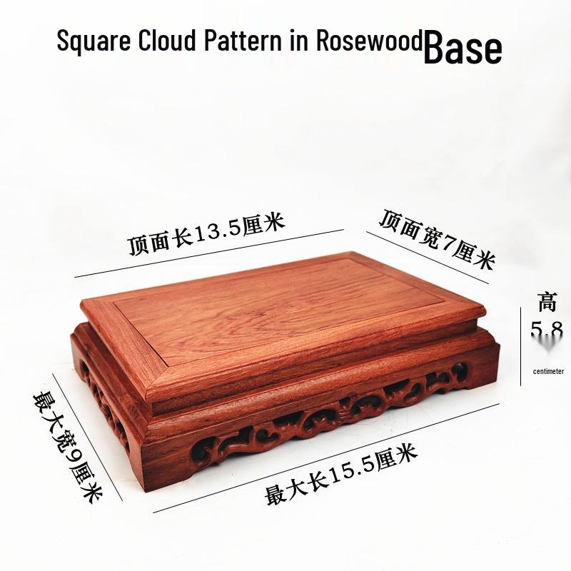 Karin Solid Wood Handicraft Stand for Vase, Pot, Bonsai, or Teapot Ornament