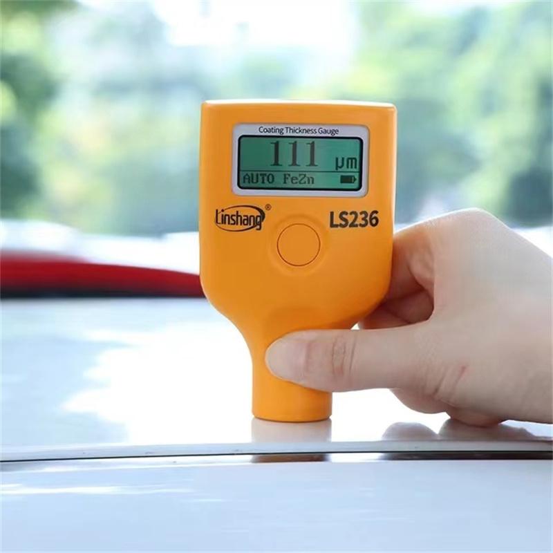Linshang LS236 Magnetic Car Paint Film Inspection Coating Thickness Gauge Tester Meter Measurement Instruments Measuring Device