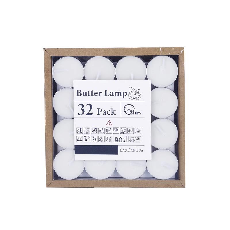 Smokeless Odorless White Tea Light Candles for Heating, Scented Candle Wax for Sealing, and Warming Tea.