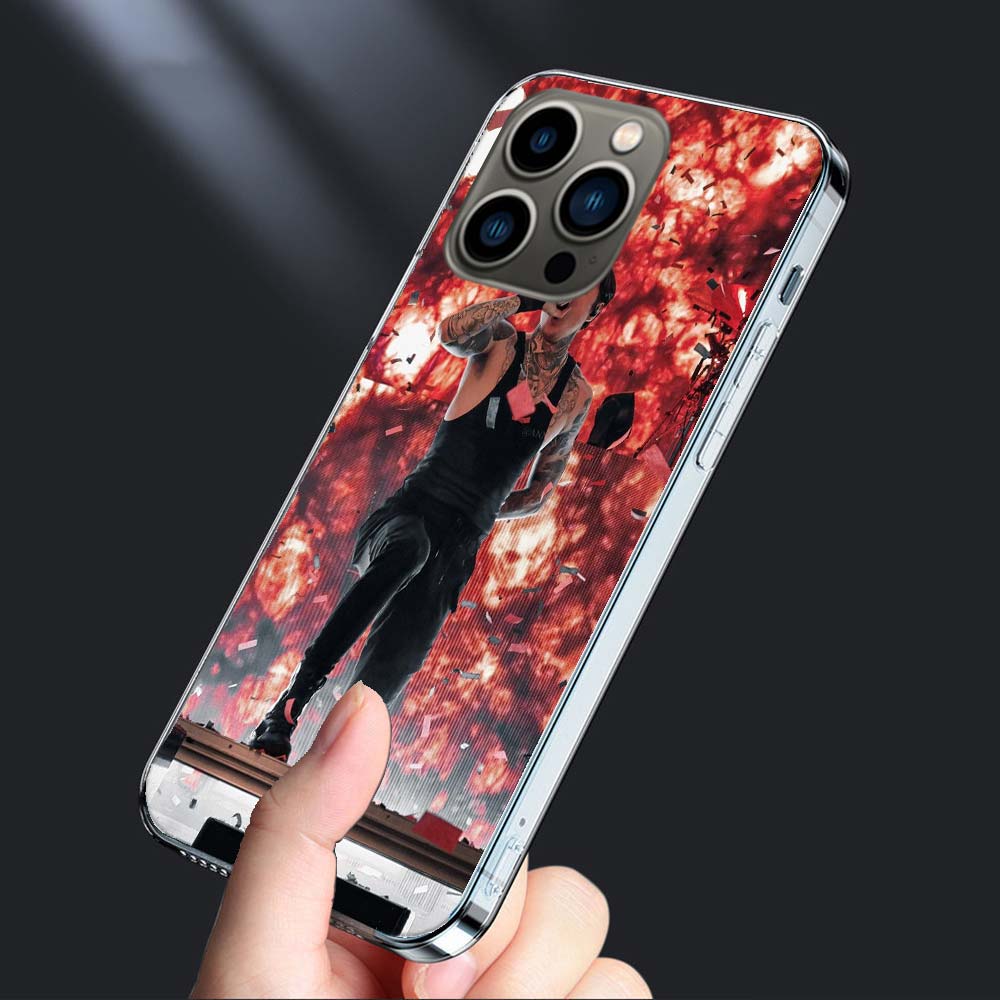 Singer R-Ronnie R-Radke Phone Case For Iphone 16E 15 Pro 14 Plus 17E 16 17 Pro Max Air 11 12 13 Mini Shockproof Capa Cute Cov