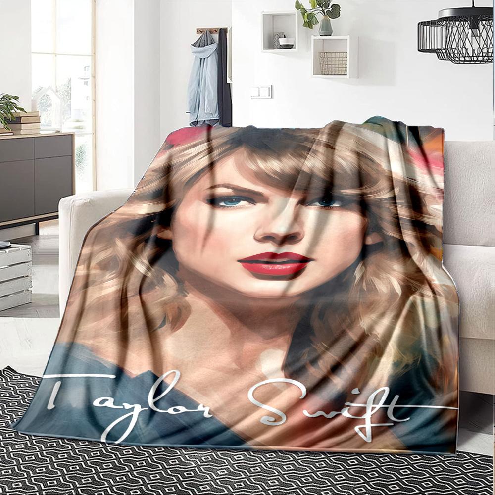 Taylor Swift Blanket, High quality Comfortable for All Seasons, Home Decor, Warmth and Comfort