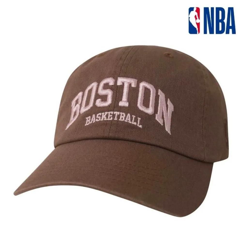 Boston Embroidered Logo Soft Ball Cap 265AP254 Brown FREE