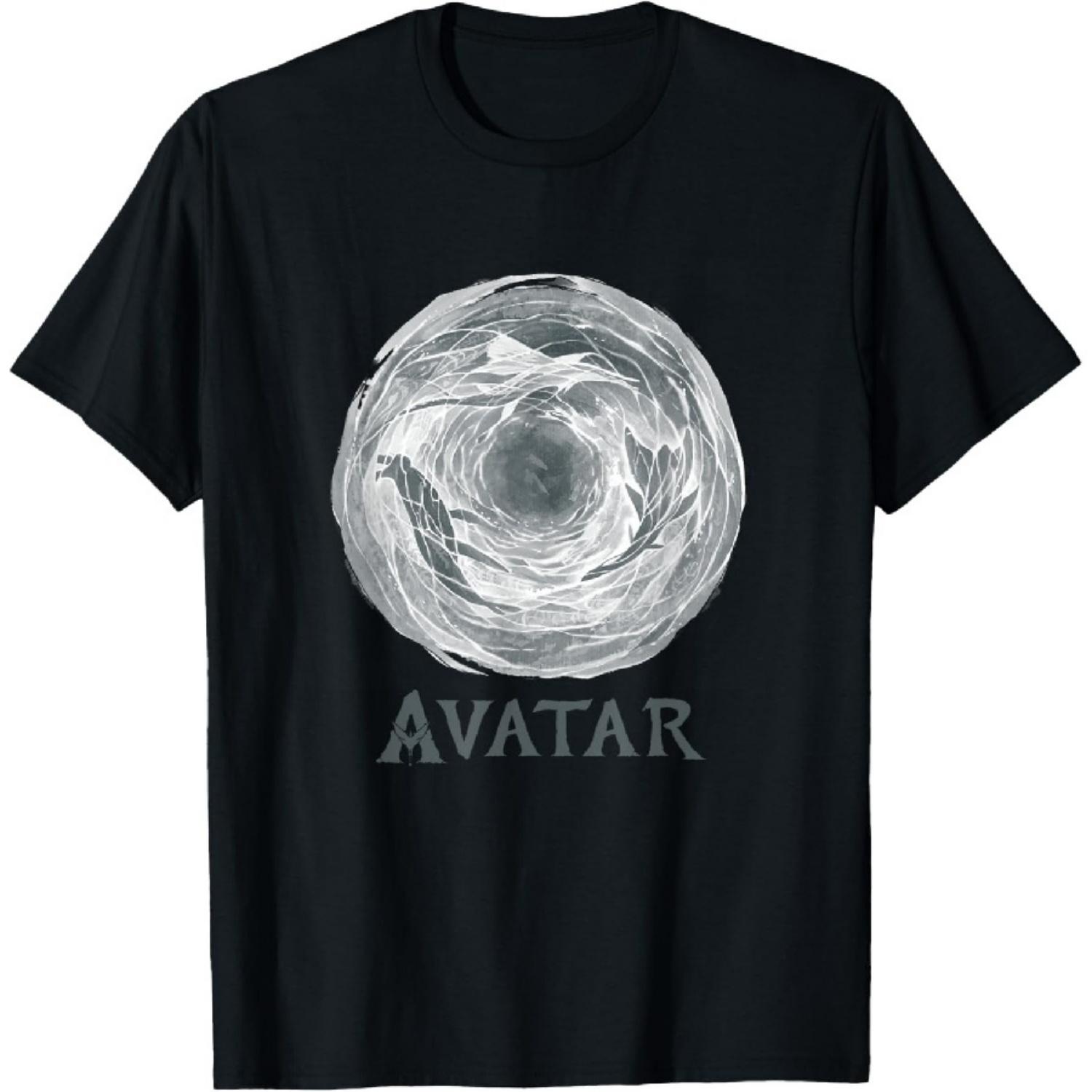 The Way Of Water Marine Creatures Sketch Logo T-Shirt S