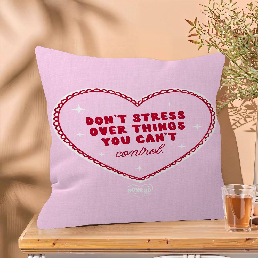 Pink Cherry Balloon Puppy Maple Design Cushion Cover Happy Autumn Harvest decor Holiday Decorati Pillow Cover