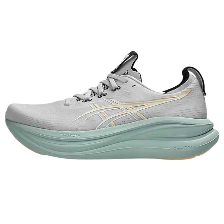 

Asics Gel-Nimbus 28 Comfortable Fit Lace-Up Fabric Cushioning Breathable Sweat-Absorbing Running Shoes Men sneakers 1011C127-020 45