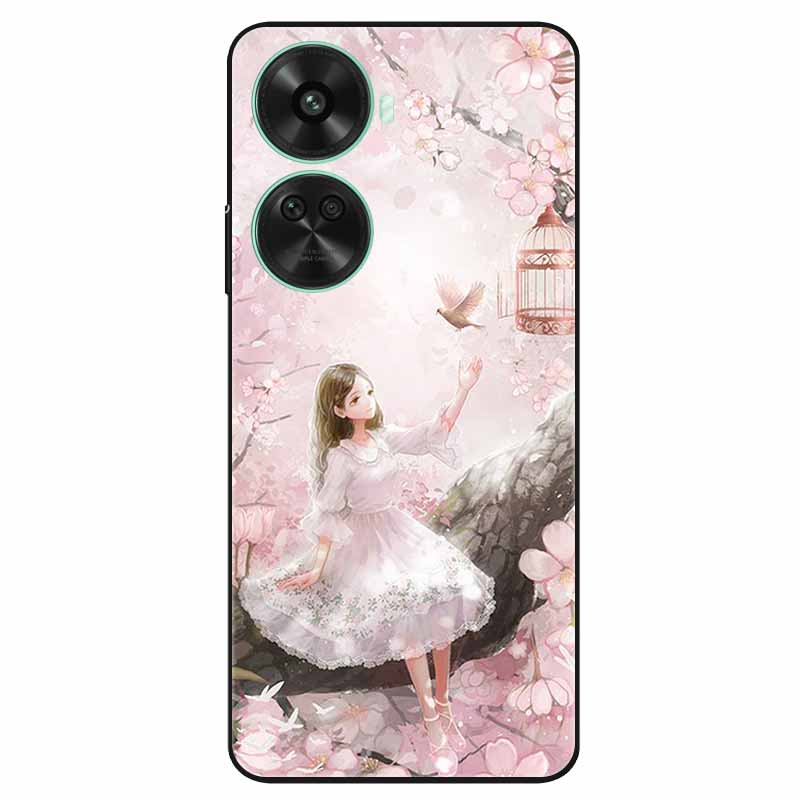 For Huawei Nova 12 SE Case Soft TPU Flowers Beautiful Pattern Phone Cases for Nova12SE Nova 12SE Protect Covers Silicone Capas
