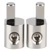 Silver Amp Input Reducer 1/0 AWG To 4 AWG Car Audio Terminal Connectors