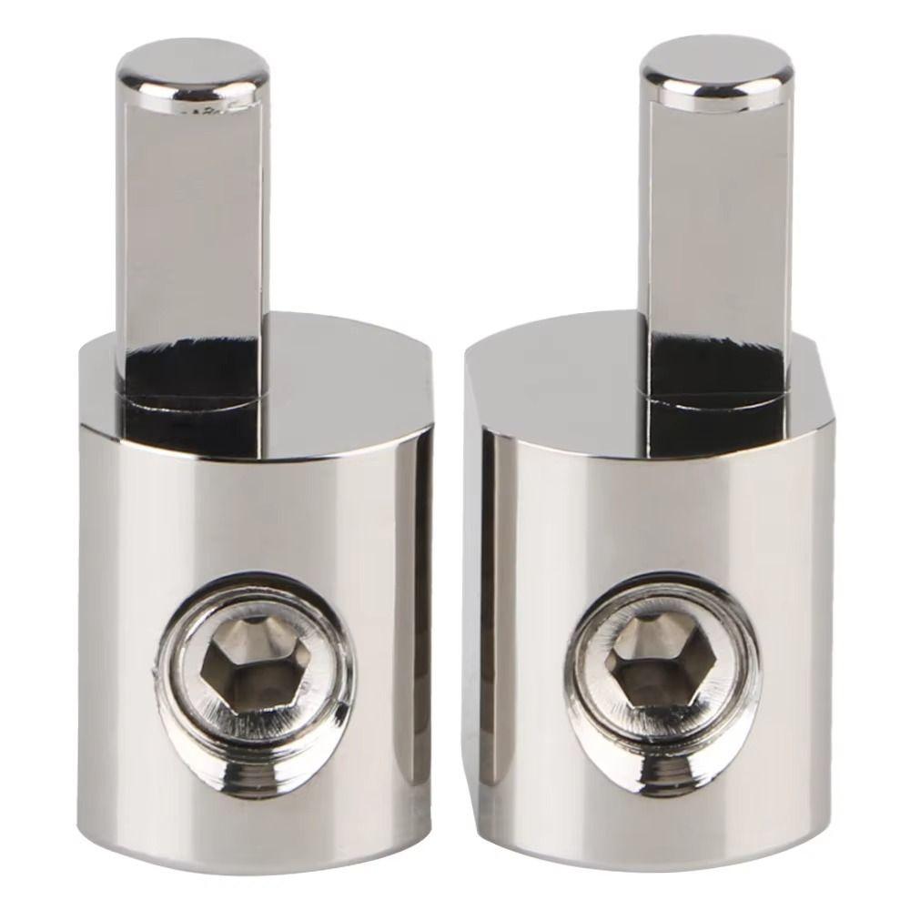 Silver Amp Input Reducer 1/0 AWG To 4 AWG Car Audio Terminal Connectors