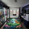 1PC Custom Name Dinosaur Adventure Jungle Theme Floor Mat Ideal for Living Room, Game Rooms, Office, Bedroom,Floor Mat Playful Design