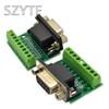 DB9 Male and Female Connector Adapter Screw Terminal 9-Pin 9-Hole RS232 RS485 Conversion Board