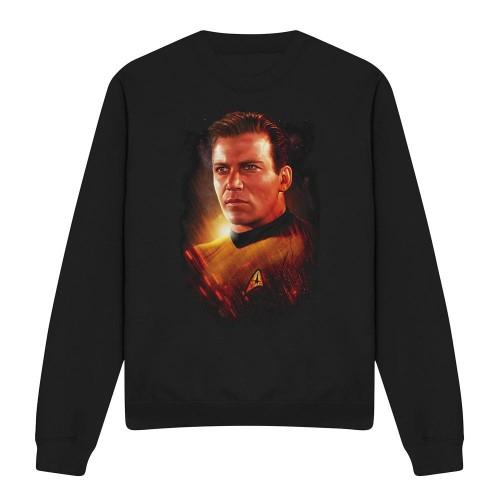 Star Trek: Unisex mikina pro dospělé s kapucí Kirk od Original Series
