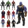 Atemberaubende Avengers Infinity War Hulk Spiderman Thanos 12" Tönende Leuchtfigur Spielzeug Ideales Geschenk für Superhelden-Enthusiasten