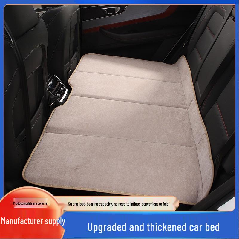 Universal Folding Car Mattress for Rear Seat - No Inflation Needed