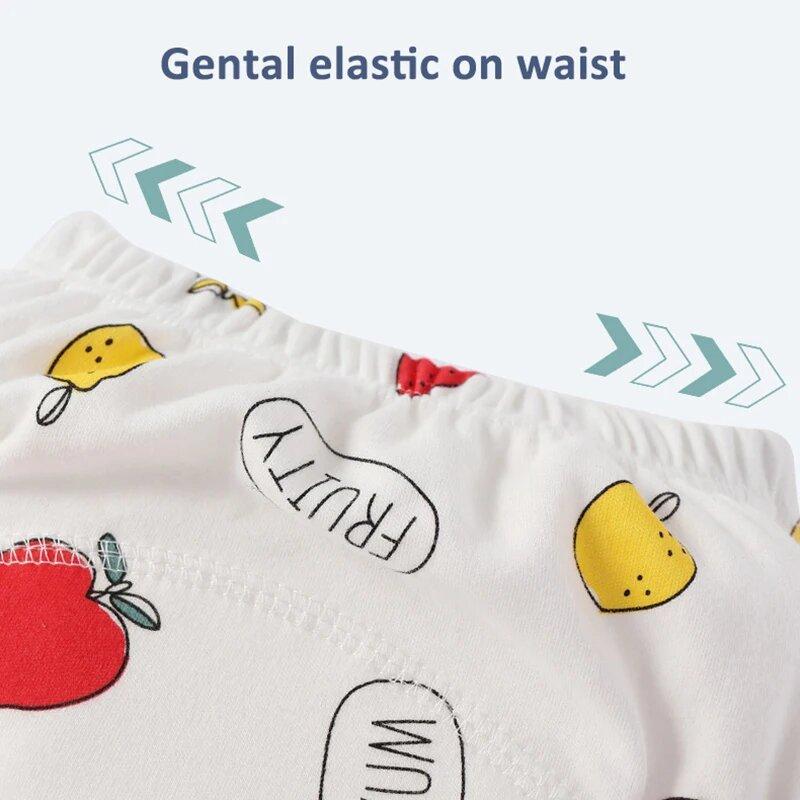 Baby Waterproof Diapers Pee Shorts Underwears Reusable Soft Cotton Toddler Potty Training Pants for Boys Girls Baby Nappies