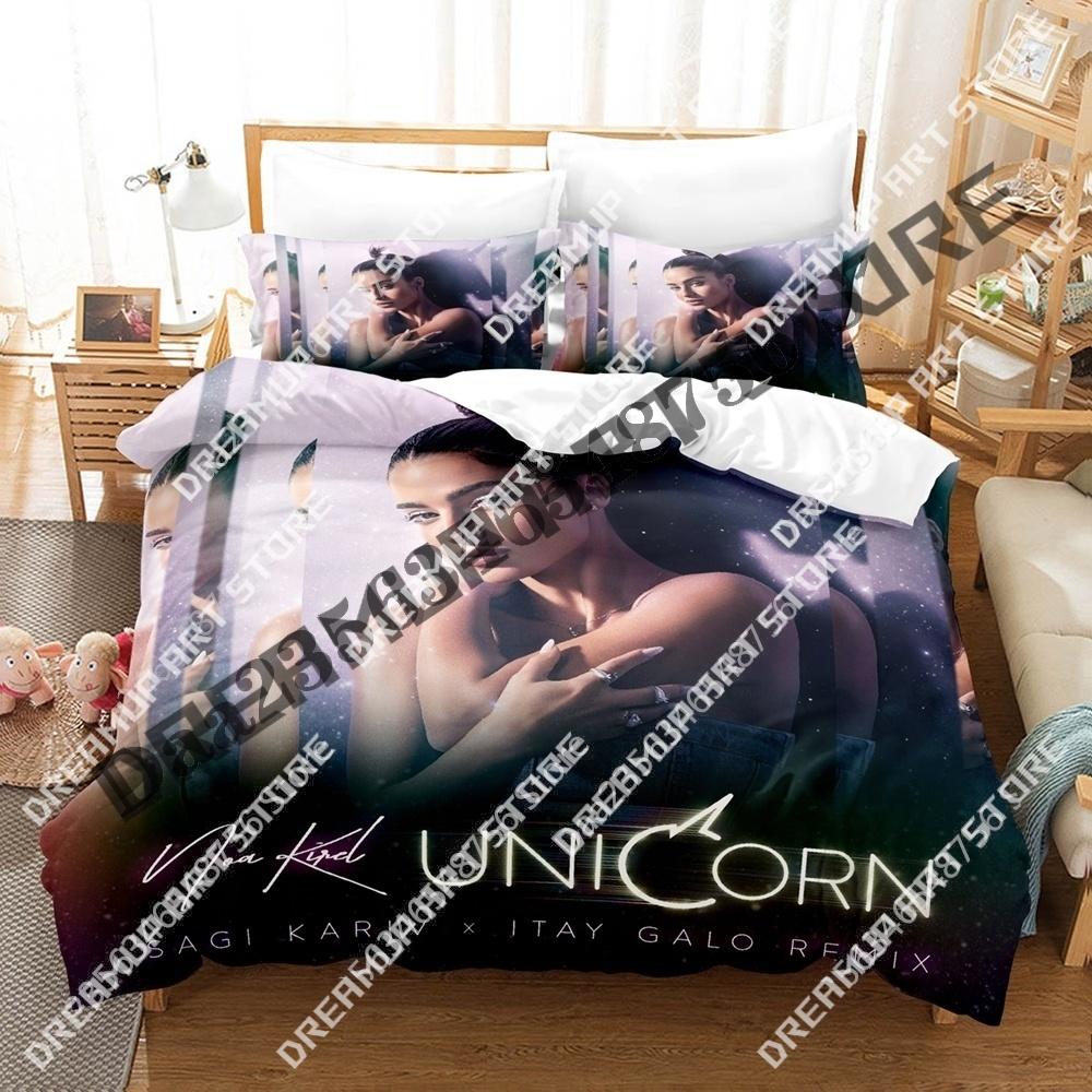 3D Print Noa Kirel Singer Bedding Set Twin Queen King Full Size Duvet Cover Pillowcase Bed boys girls Adult Home Textiles