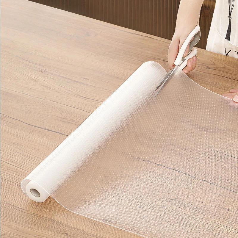 1pc Cabinet Mat Cabinet Liner Reusable Drawer Liners Non-slip Refrigerator Mat Fridge Waterproof Moisture-proof Drawer Mat