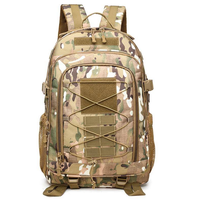Tactical Backpack for Men 60L Army Assault Rucksack Outdoor Large Capacity Multifunctional Wear-resistant Camping Hiking Bag