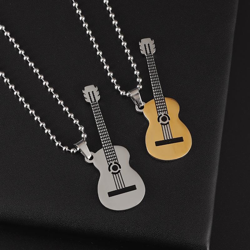 Creative Mini Guitar Personality Pendant, Unisex Fashion Trend