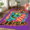 Zombie brain cartoon print Rug Floor Mat for Living Room or Bedroom Soft and Comfortable Carpet a Gift for Birthday and Holiday.ZFF0913232