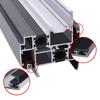 Special Silicone Seal Strip for Aluminum Doors/Windows: Windproof, Gap-Filling, Dustproof, Soundproof, Heat-Insulating, Silent Design.
