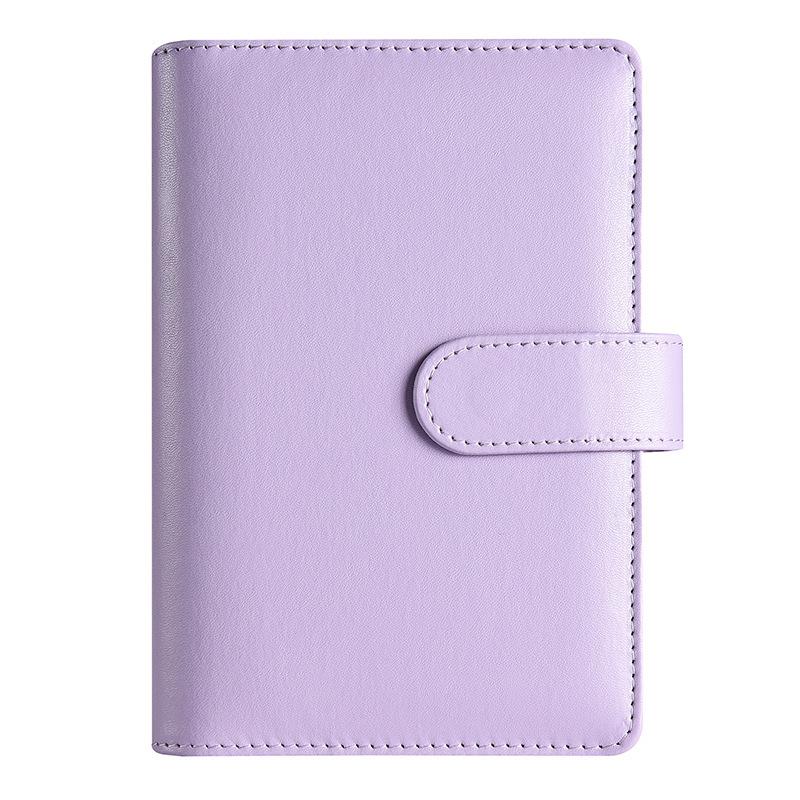 Macaron A6 PU Leather Binder & Cash Budget Notebook