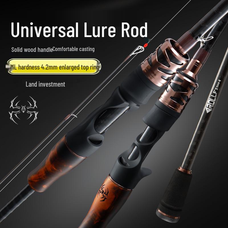 Carbon Pistol Handle ML Action Lure Fishing Rod - General Purpose