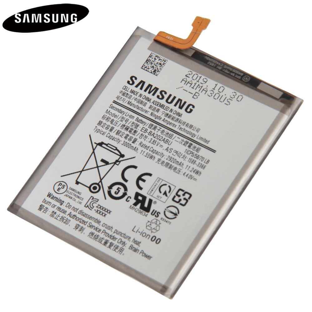 Original Ersatzakku für Samsung Galaxy A20e A10e A102W A102U SM-A202F A202F EB-BA202ABU Handyakku 3000mAh