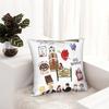 The Vampire Diaries Cartoon Pillowcase Polyester Cushion Cover Decoration TV Series Throw Pillow Case Cover Seater Wholesale