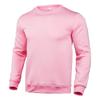 Maglie alla moda da uomo a maniche lunghe a tinta unita girocollo casual pullover con vestibilità ampia