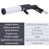 CO2 Handheld Fog Gun, 50W Stage Smoke Machine with LED Light Effects, DJ Special Effects Fog Gun