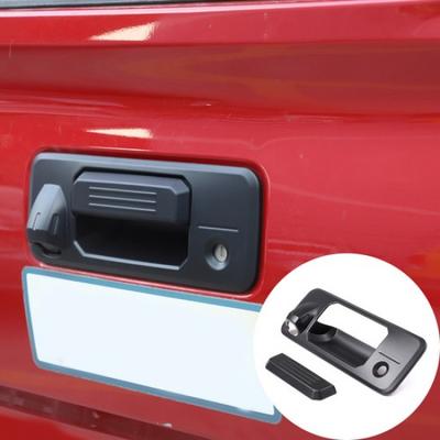 Matte Black ABS Tailgate Door Handle Cover Trim For Toyot-a Tundr-a 2014-
