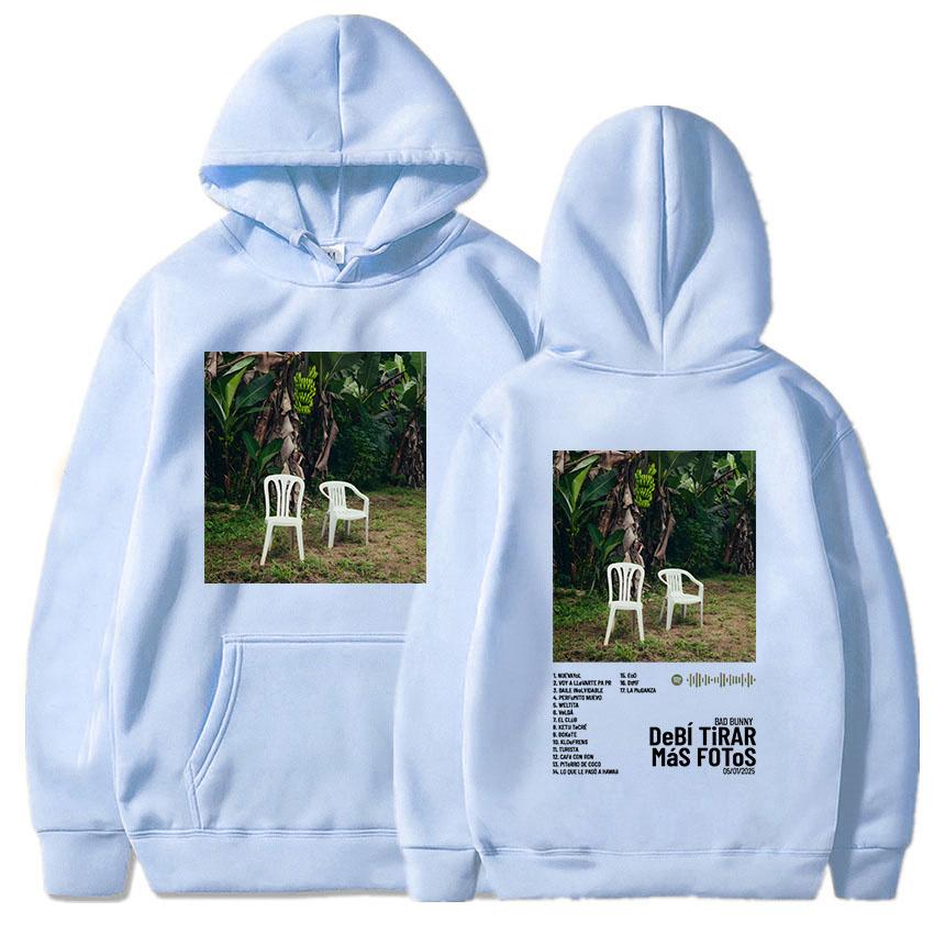 Women Clothes Bad Bunny DTMF Debí Tirar Más Fotos Hoodies 2025 Album Printing Sweatshirts Winter Casual Sudaderas Para Mujer