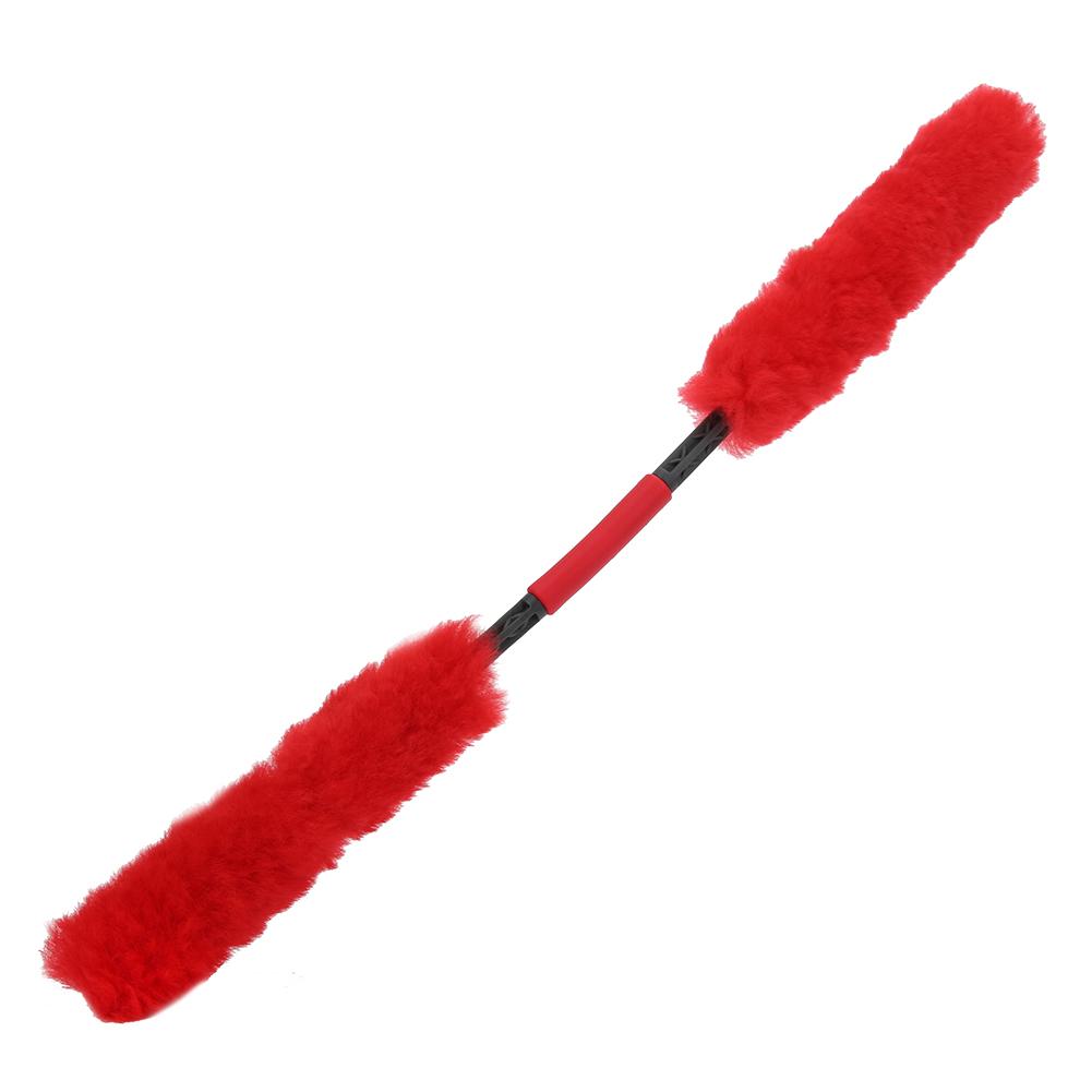 Double Headed Wool Cleaning Stick Hard Nylon Bristles Gun Equipment Cleaning Rod
