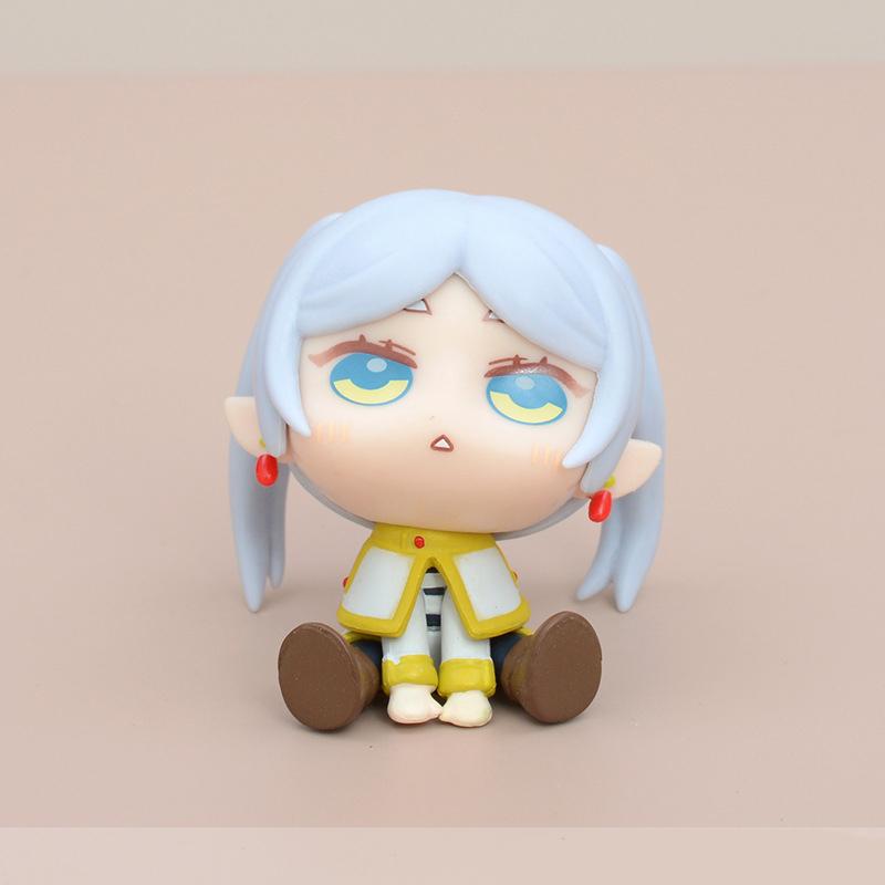 5CM Anime Frieren: Beyond Journey's End Frieren Figure Big Eyed Cute Me Fine Doll Cute Model Toy Collection Aciton Figure Doll